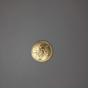 MEDALLA CONMEMORATIVA ORO 24K 15.5 GRMS (SEMINUEVO)