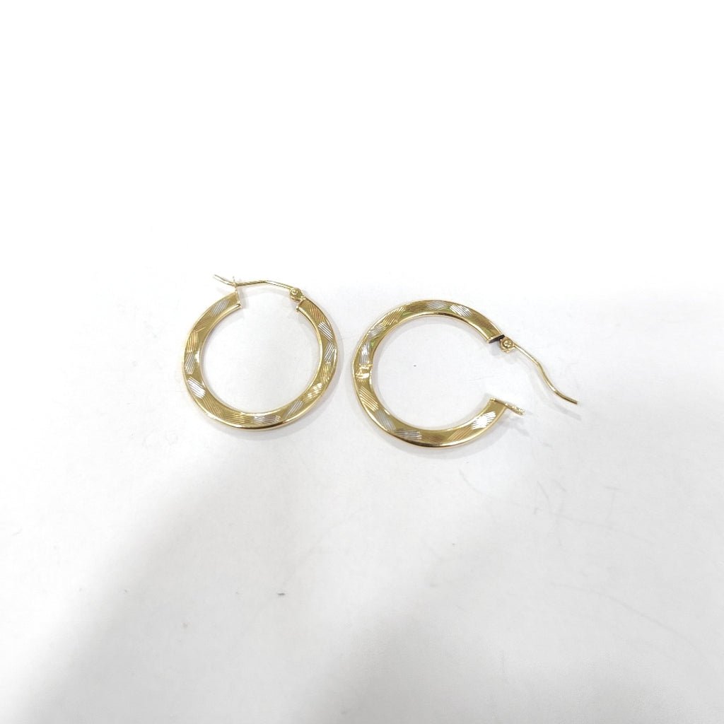 ARRACADAS PAR ORO 14 K 1.4 GRMS (SEMINUEVO)