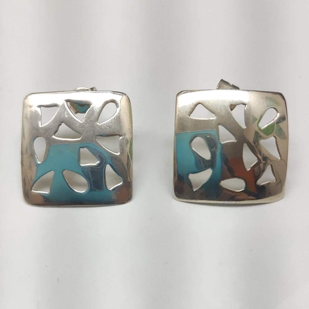 BROQUELES PAR,DIJE PLATA 4,10 GRMS (SEMINUEVO)