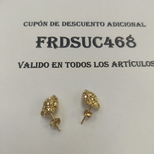 ARETES PAR ORO 14 K 2.6 GRMS (SEMINUEVO)