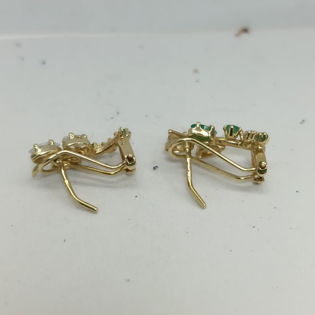 ARETES PAR ORO 14 K 2,50 GRMS (SEMINUEVO)