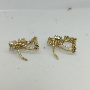 ARETES PAR ORO 14 K 2,50 GRMS (SEMINUEVO)