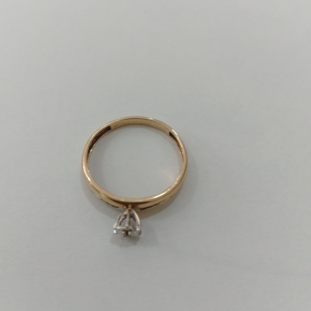 ANILLO ORO 10 K 1,60 GRMS (SEMINUEVO)