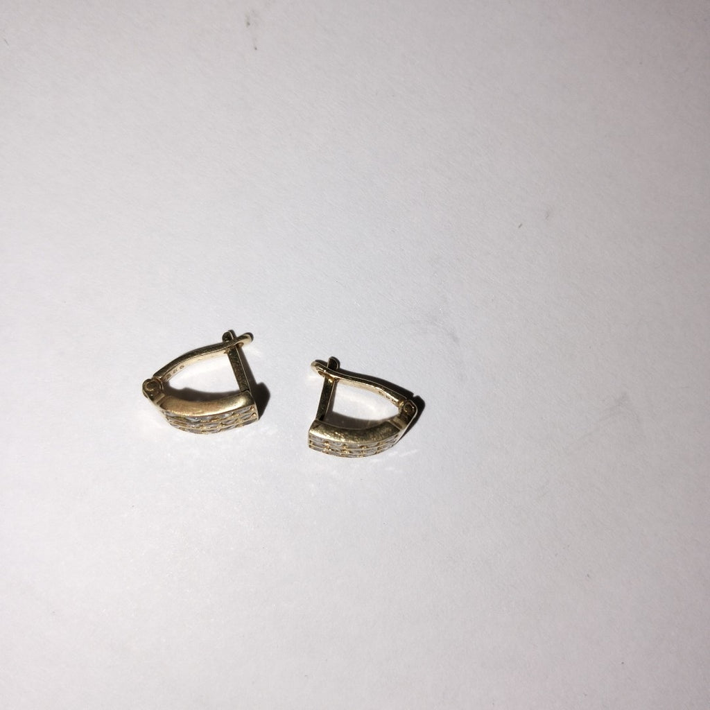 ARETES PAR ORO 14 K 1,80 GRMS (SEMINUEVO)
