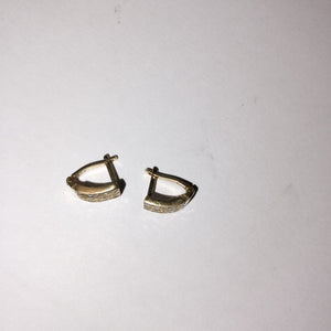 ARETES PAR ORO 14 K 1,80 GRMS (SEMINUEVO)