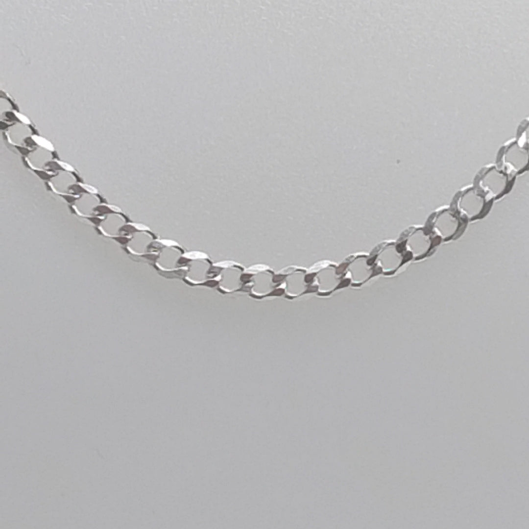 CADENA BARBADA PLATA .925 55 CM 8.42 GR (NUEVO)