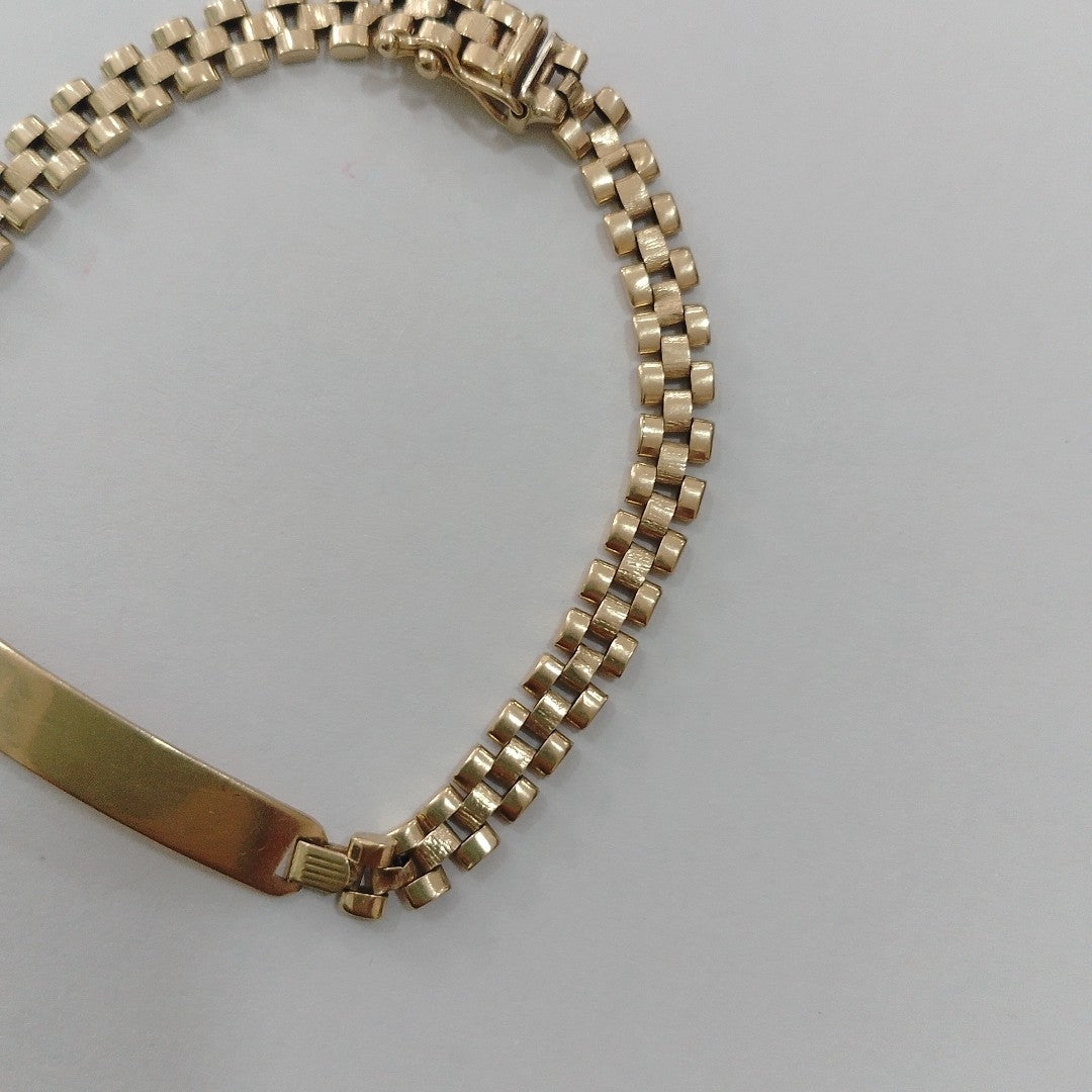 ESCLAVA ORO 14 K 8.4 GRMS (SEMINUEVO)