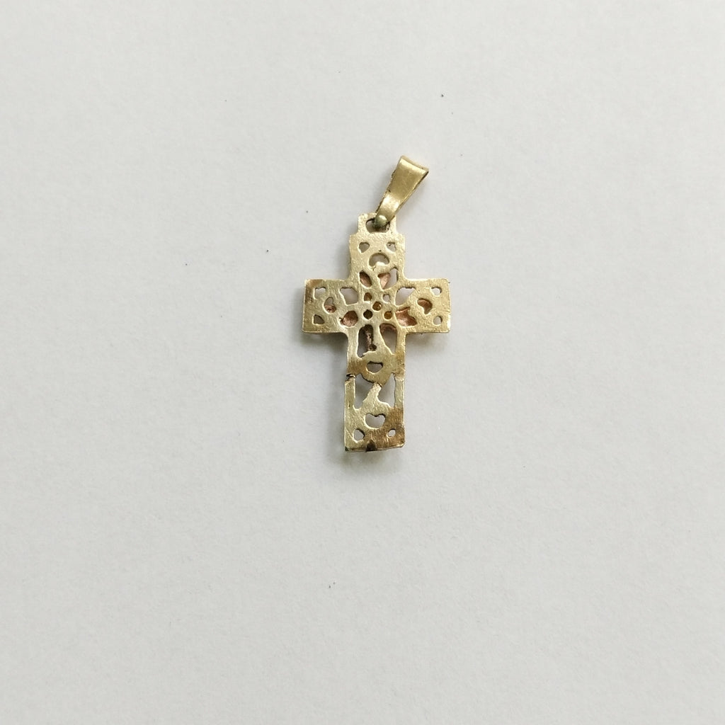 CRUZ, DIJE ORO 14 K 1.3 GRMS (SEMINUEVO)