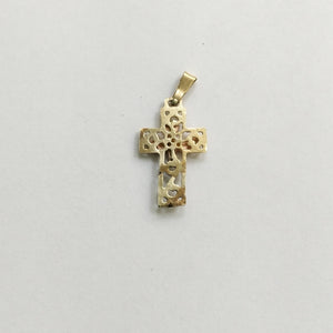 CRUZ, DIJE ORO 14 K 1.3 GRMS (SEMINUEVO)