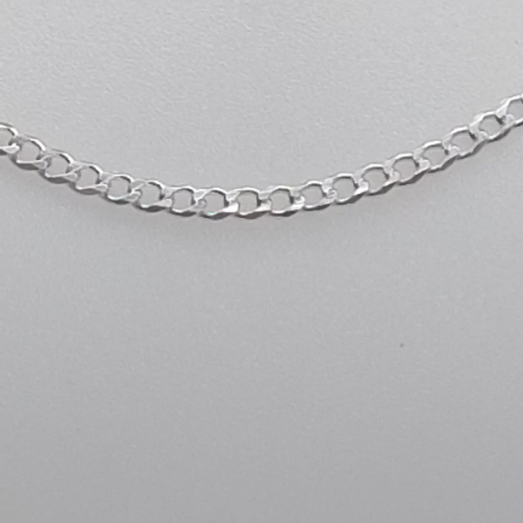 CADENA BARBADA PLATA .925 55 CM 8.42 GR (NUEVO)