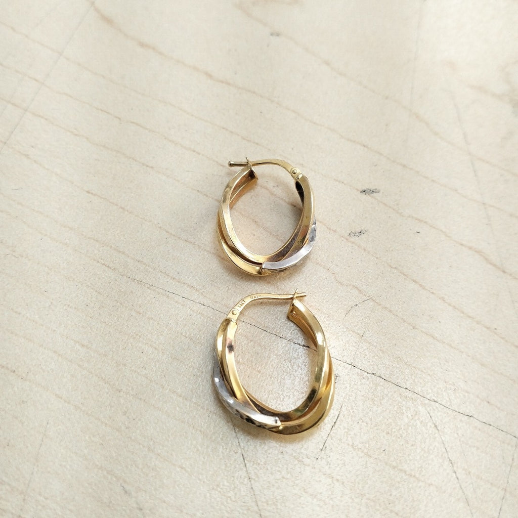 ARRACADAS PAR ORO 14 K 2,50 GRMS (SEMINUEVO)