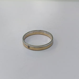 ARGOLLA ORO,ORO COMBINADO 14 K 3,40 GRMS (SEMINUEVO)