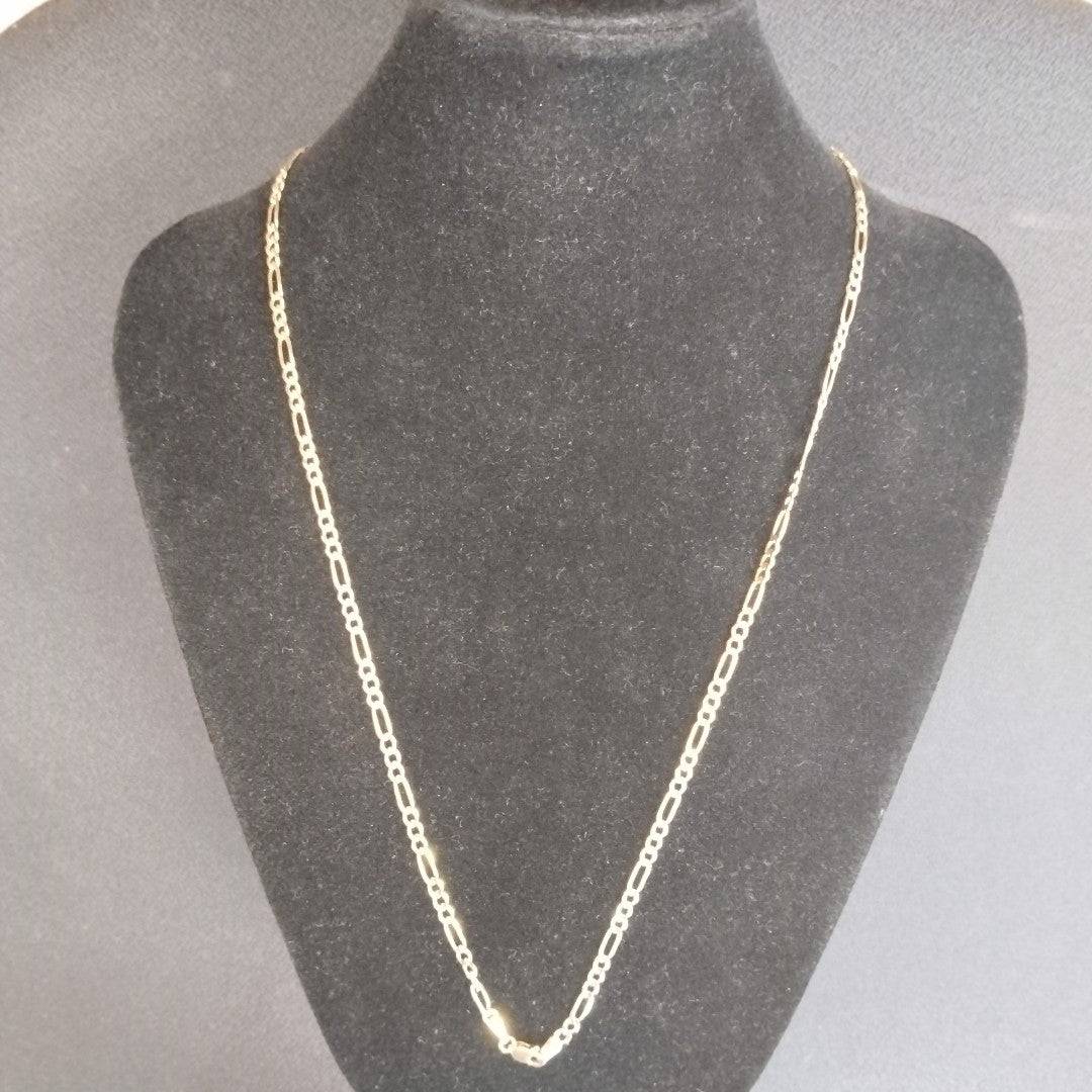 CADENAS 3X1 ORO 14K 55 CM 7.9 GR (NUEVO)