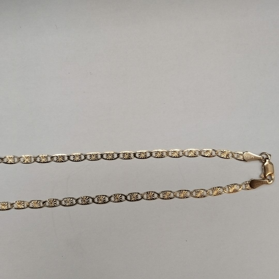 CADENAS GUCHI ORO 14K 55 CM 7 GR (NUEVO)