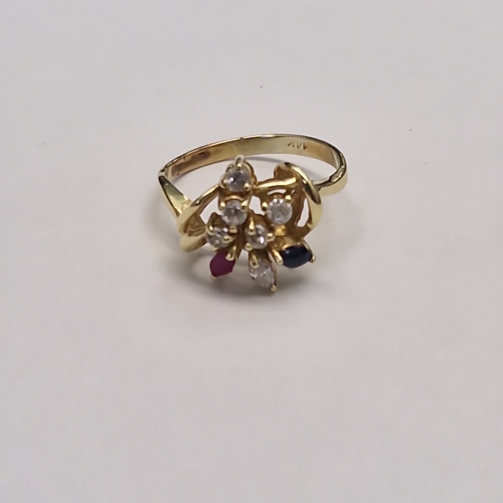 ANILLITO ORO 14 K 2.6 GRMS (SEMINUEVO)