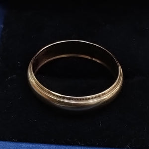 ANILLO ORO 14 K 4 GRMS (SEMINUEVO)