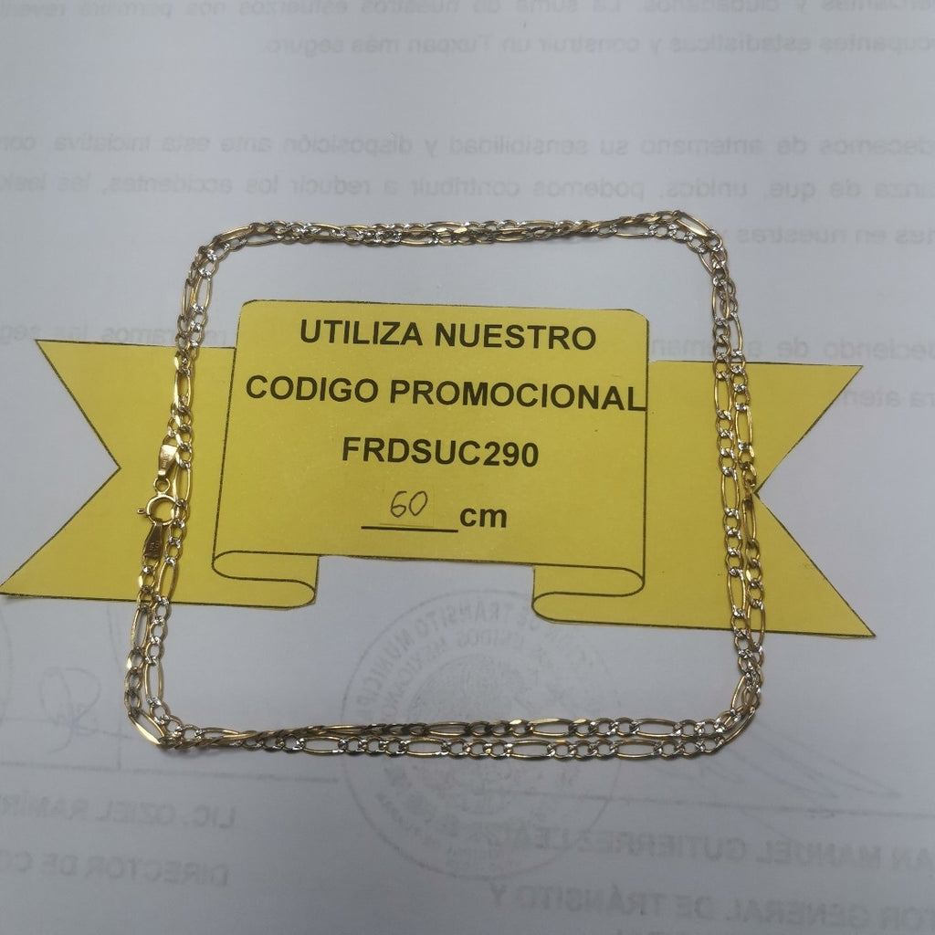 CADENA ORO 10 K 4.3 GRMS (SEMINUEVO)