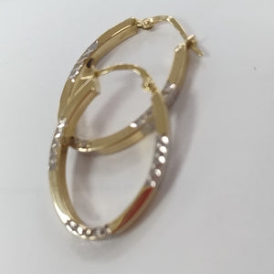 ARRACADAS PAR ORO 14 K 2.4 GRMS (SEMINUEVO)