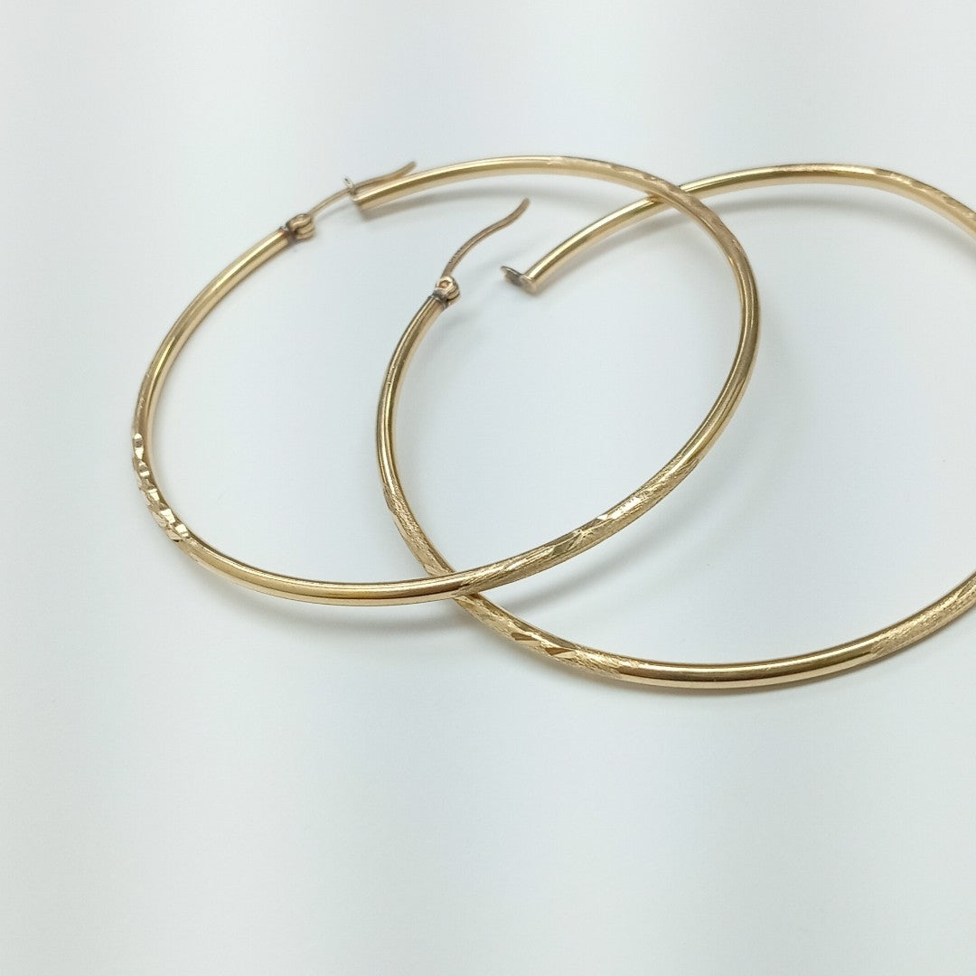 ARRACADAS PAR ORO 14 K 4.1 GRMS (SEMINUEVO)