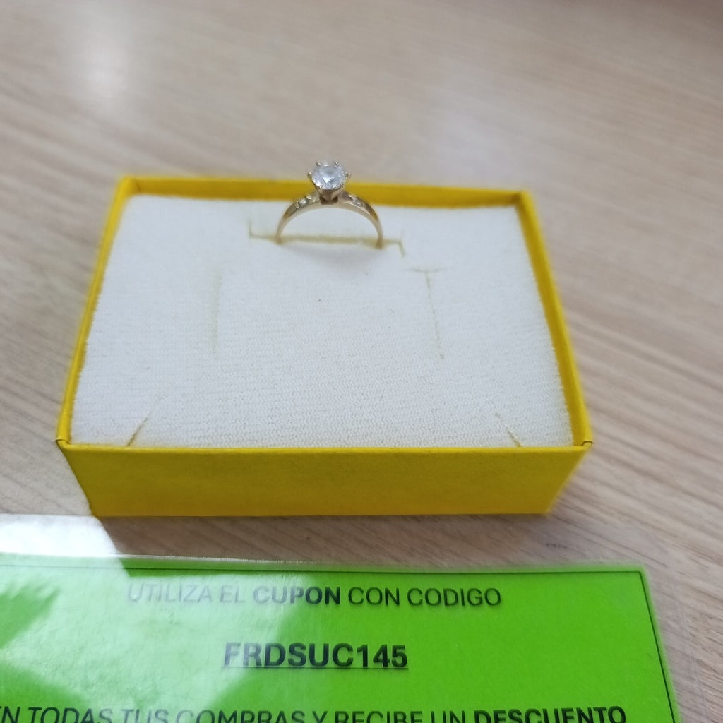 SOLITARIO ORO 10 K 2 GRMS (SEMINUEVO)