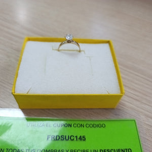 SOLITARIO ORO 10 K 2 GRMS (SEMINUEVO)