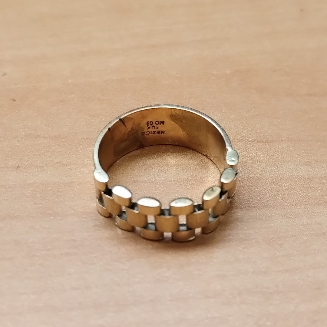 ANILLO ORO 14 K 3,80 GRMS (SEMINUEVO)