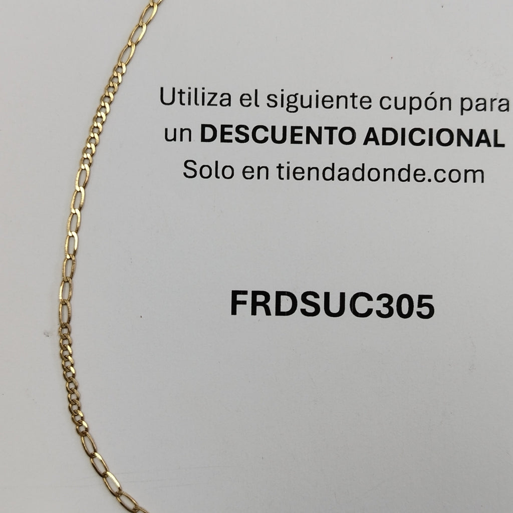 CADENA ORO 10 K 5,10 GRMS (SEMINUEVO)