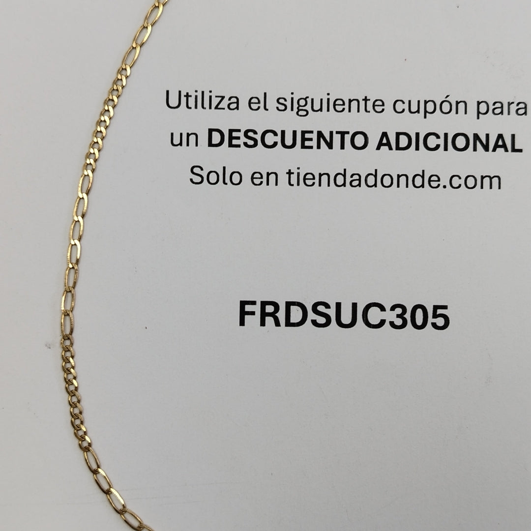 CADENA ORO 10 K 5,10 GRMS (SEMINUEVO)