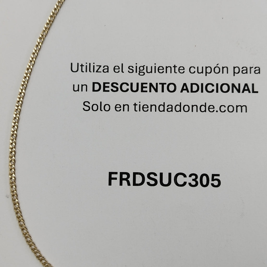 CADENA ORO 14 K 4,30 GRMS (SEMINUEVO)