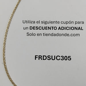 CADENA ORO 14 K 4,30 GRMS (SEMINUEVO)