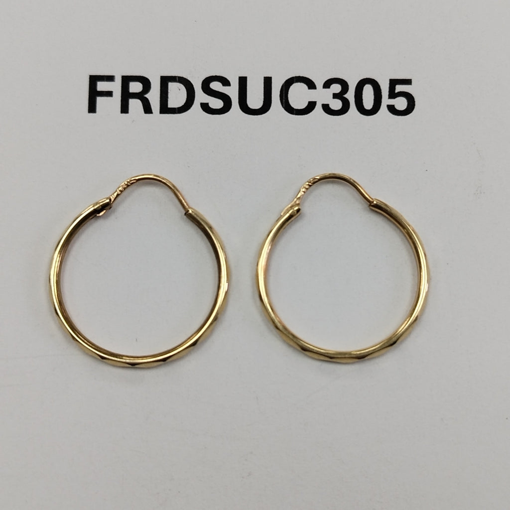 ARRACADAS PAR ORO 10 K 1.6 GRMS (SEMINUEVO)