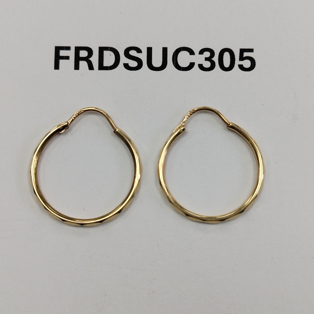 ARRACADAS PAR ORO 10 K 1.6 GRMS (SEMINUEVO)