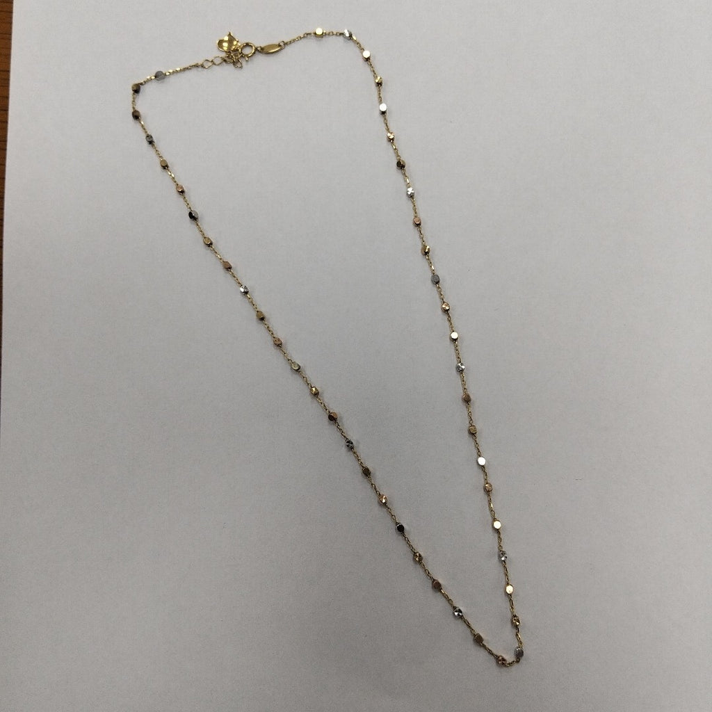 CADENA ORO COMBINADO 10 K 3,00 GRMS (SEMINUEVO)