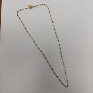 CADENA ORO COMBINADO 10 K 3,00 GRMS (SEMINUEVO)