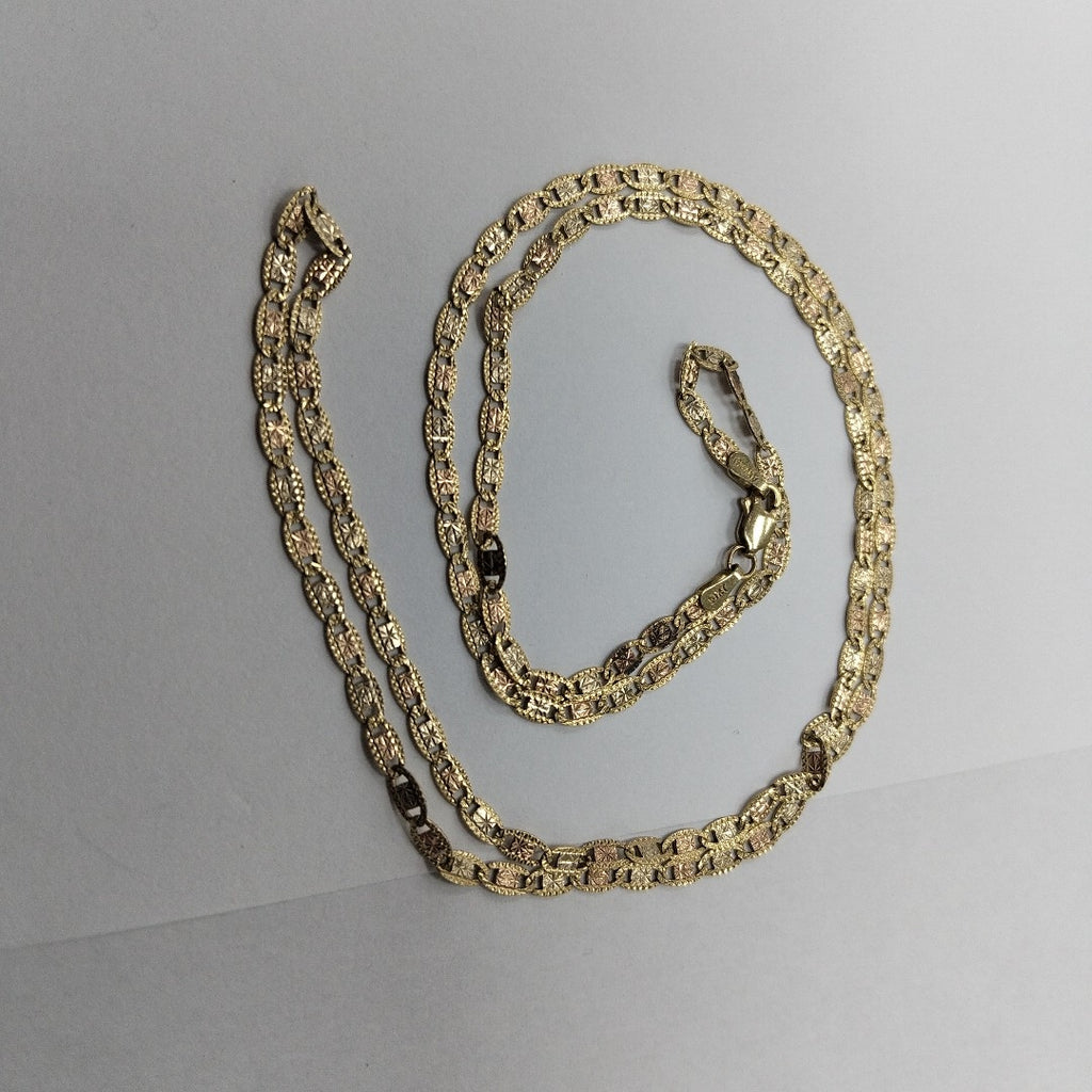 CADENA ORO COMBINADO 14 K 6.1 GRMS (SEMINUEVO)