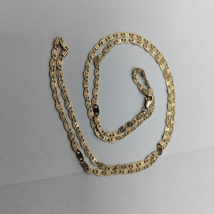 CADENA ORO COMBINADO 14 K 6.1 GRMS (SEMINUEVO)