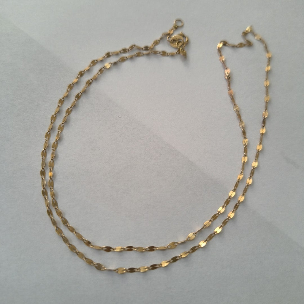 CADENA ORO 10 K 0,90 GRMS (SEMINUEVO)