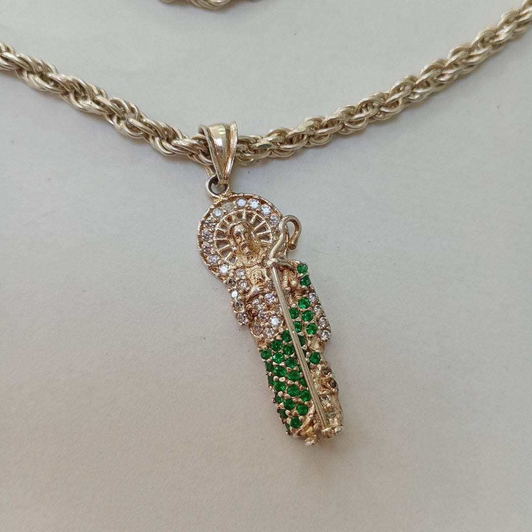 CADENA, DIJE PLATA 32.7 GRMS (SEMINUEVO)