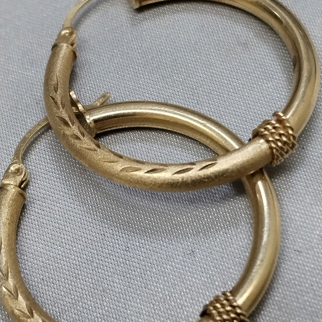 ARRACADAS PAR ORO 10 K 3,40 GRMS (SEMINUEVO)