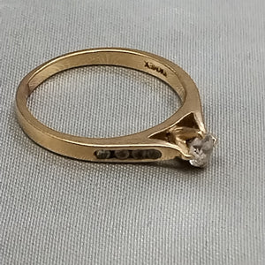 ANILLITO ORO 10 K 2,00 GRMS (SEMINUEVO)