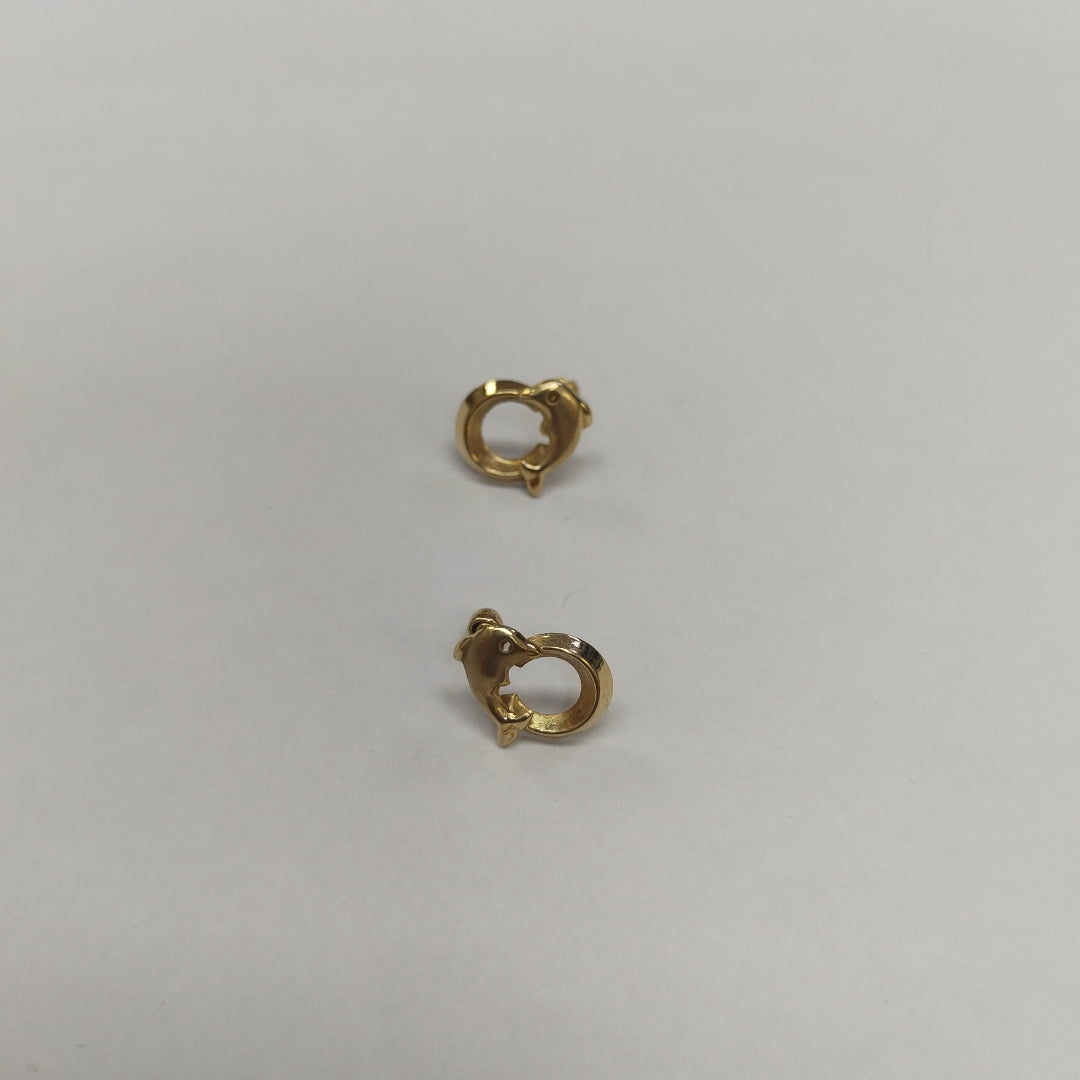 BROQUELES PAR ORO 14 K 0.4 GRMS (SEMINUEVO)