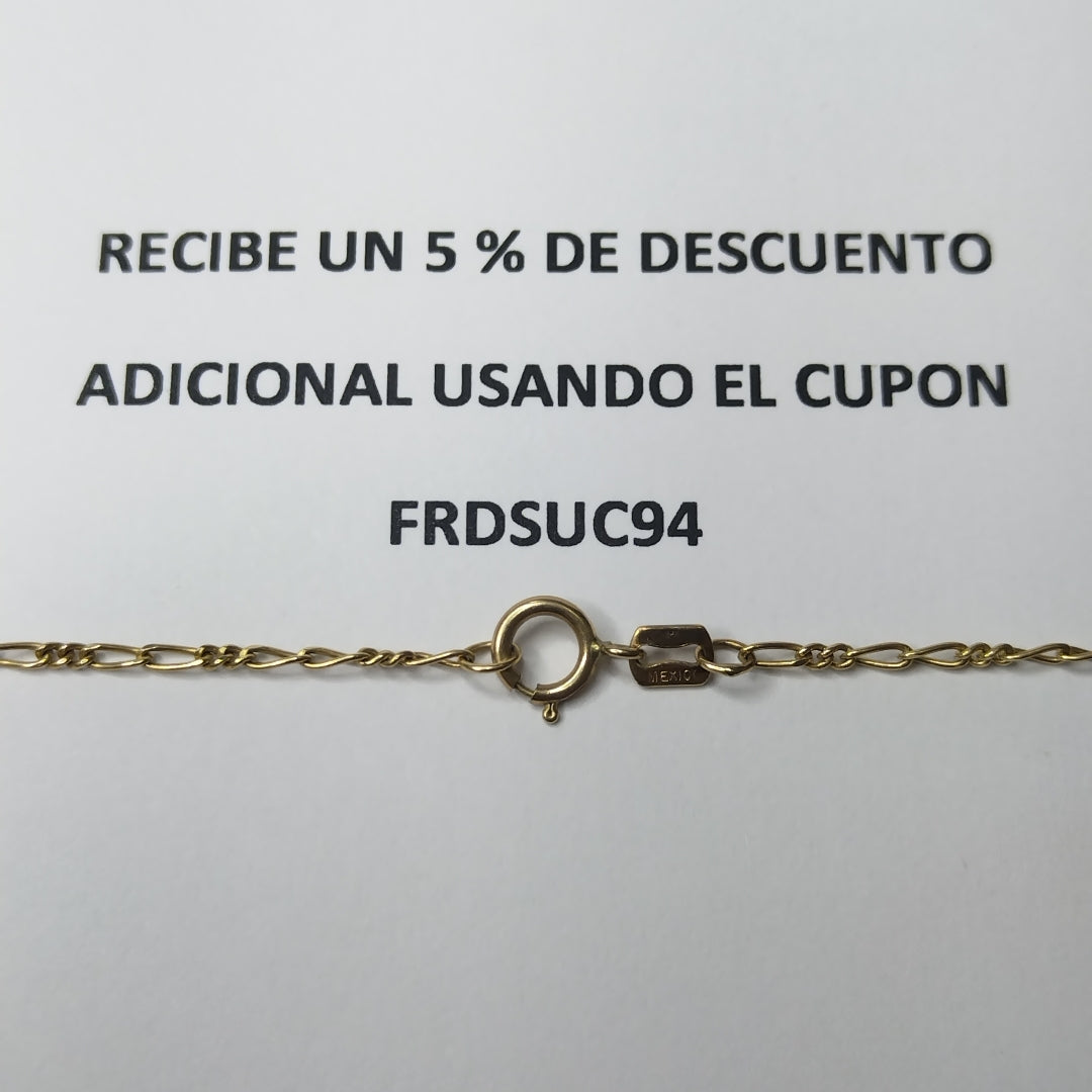 CADENA ORO 14 K 2,70 GRMS (SEMINUEVO)