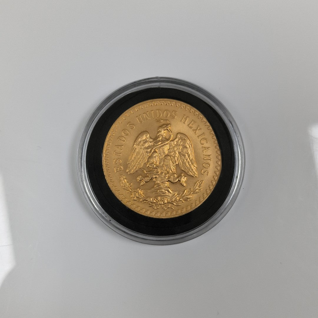 K1 41.6 GRMS 21 K IDENTIFICACIÓN MONEDA NOMINATIVA MATERIALES ORO CANTI (SEMINUEVO)