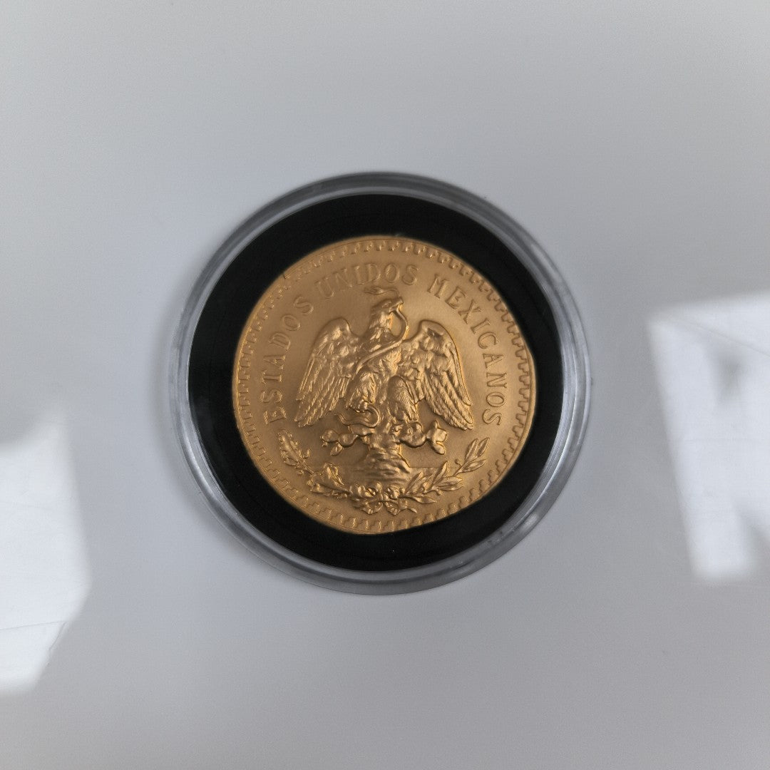 K1 41.6 GRMS 21 K IDENTIFICACIÓN MONEDA NOMINATIVA MATERIALES ORO CANTI (SEMINUEVO)