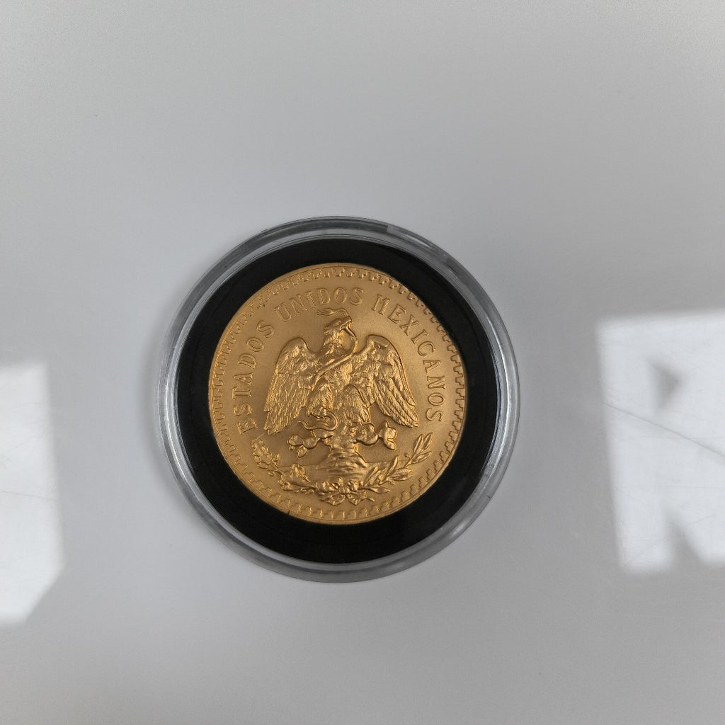 K1 41.6 GRMS 21 K IDENTIFICACIÓN MONEDA NOMINATIVA MATERIALES ORO CANTI (SEMINUEVO)