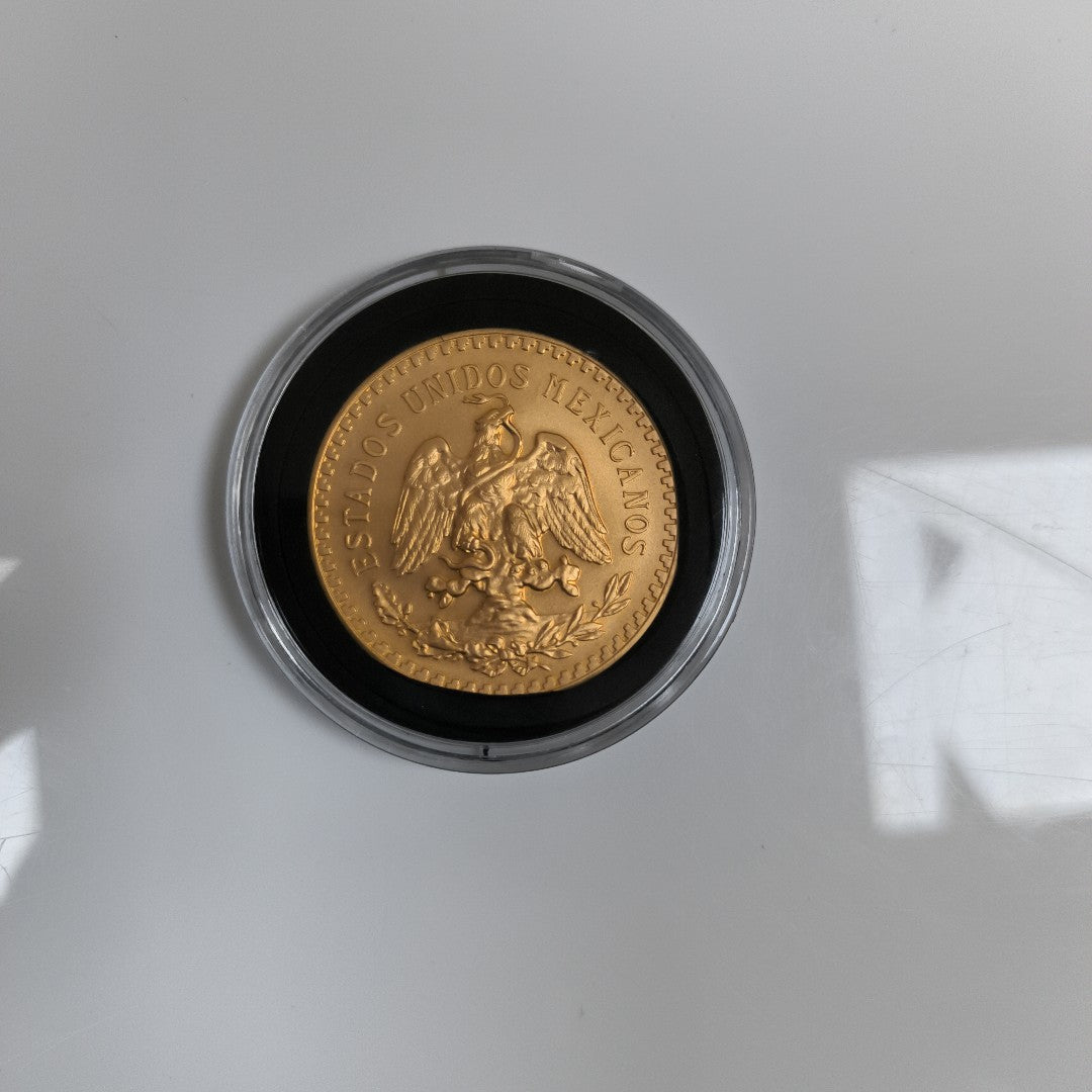 K1 41.6 GRMS 21 K IDENTIFICACIÓN MONEDA NOMINATIVA MATERIALES ORO CANTI (SEMINUEVO)