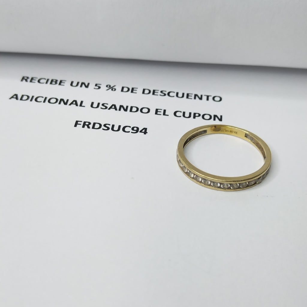 ANILLITO ORO 14 K 1.7 GRMS (SEMINUEVO)