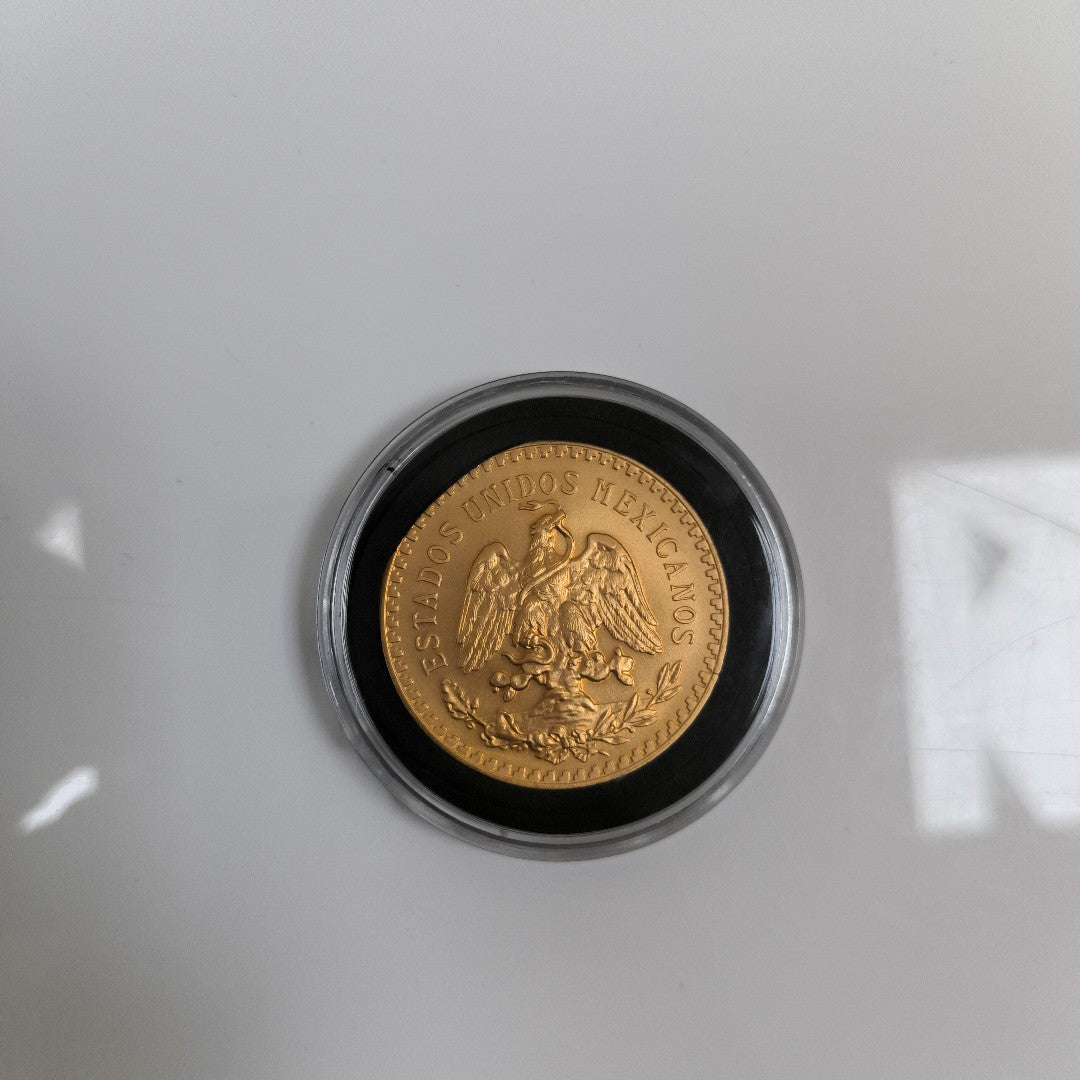 K1 41.6 GRMS 21 K IDENTIFICACIÓN MONEDA NOMINATIVA MATERIALES ORO CANTI (SEMINUEVO)