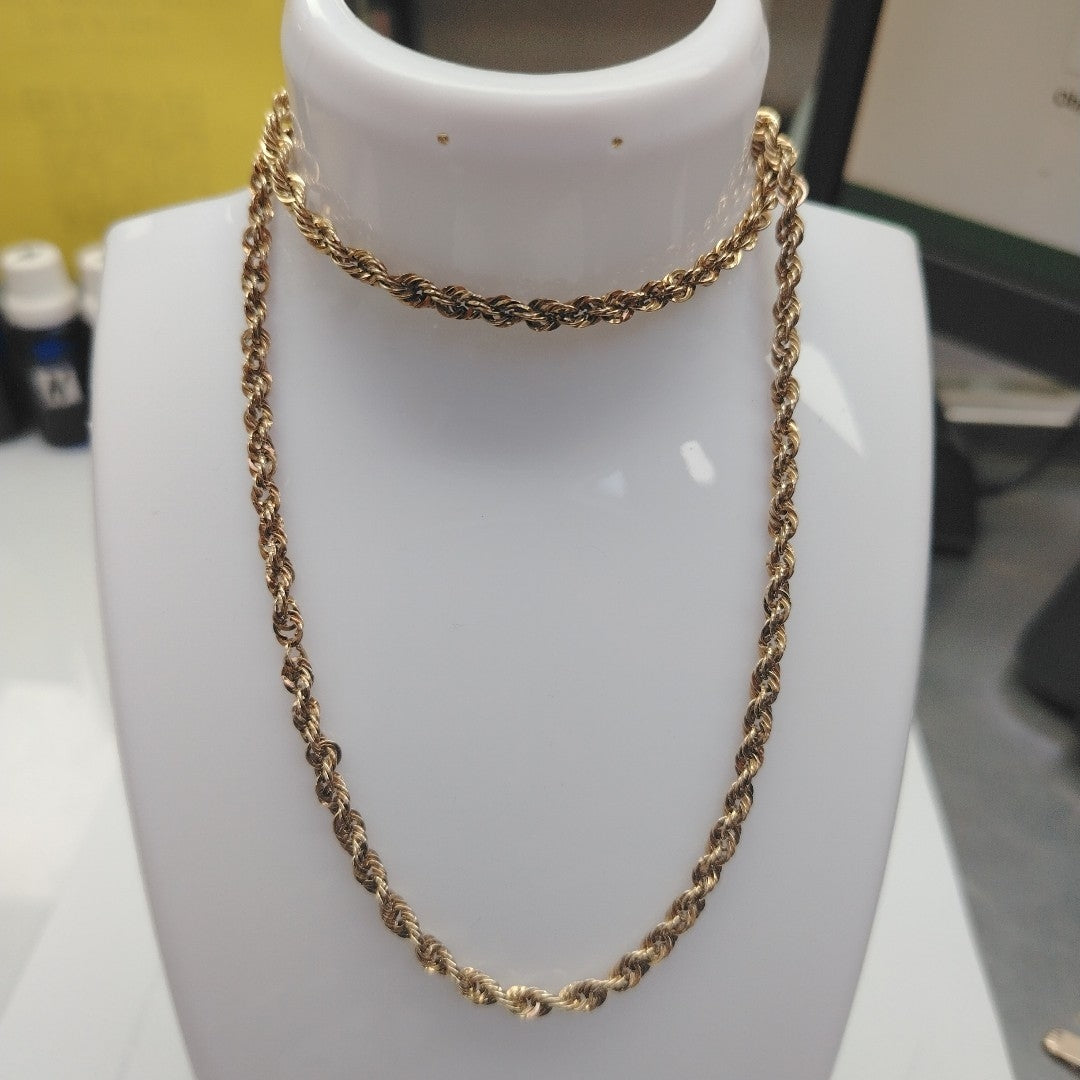 CADENA ORO 14 K 6.8 GRMS (SEMINUEVO)