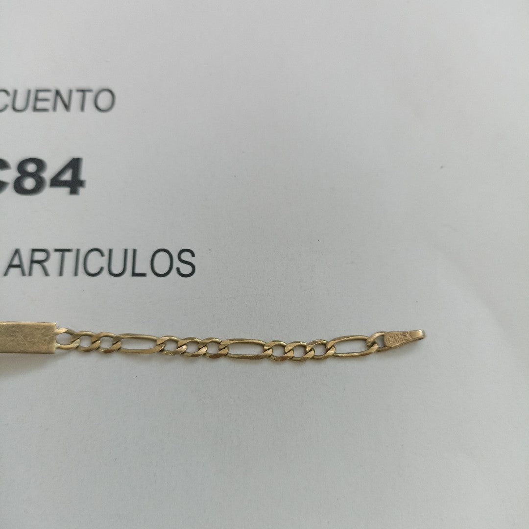 ESCLAVA ORO 10 K 2.9 GRMS (SEMINUEVO)